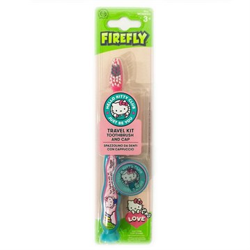 Rocs Kids Firefly Hello Kitty Kapaklı Diş Fırçası 3+ Yaş